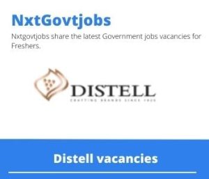 Apply Online for Distell Field Sales Consultant Mainstream Jobs 2022 @distell.co.za