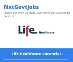 Life Healthcare Registered Nurse Medical 1 Vacancies in Witbank Apply Now @lifehealthcare.co.za