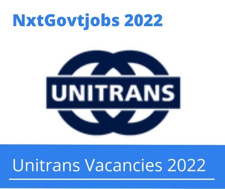 Apply Online for Unitrans Driver Heavy Vehicle Vacancies 2022 @unitrans.co.za