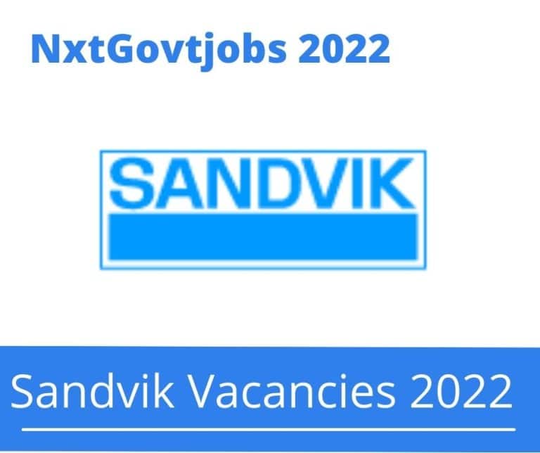 Apply Online for Sandvik Product Specialist Vacancies 2022 @home.sandvik