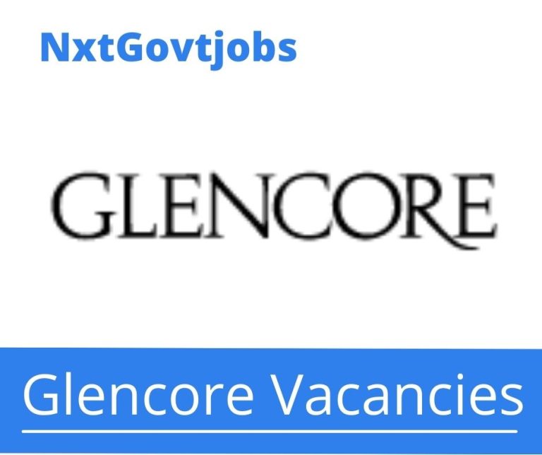 Apply Online for Glencore Community Affairs Manager Vacancies 2022 @glencore.com