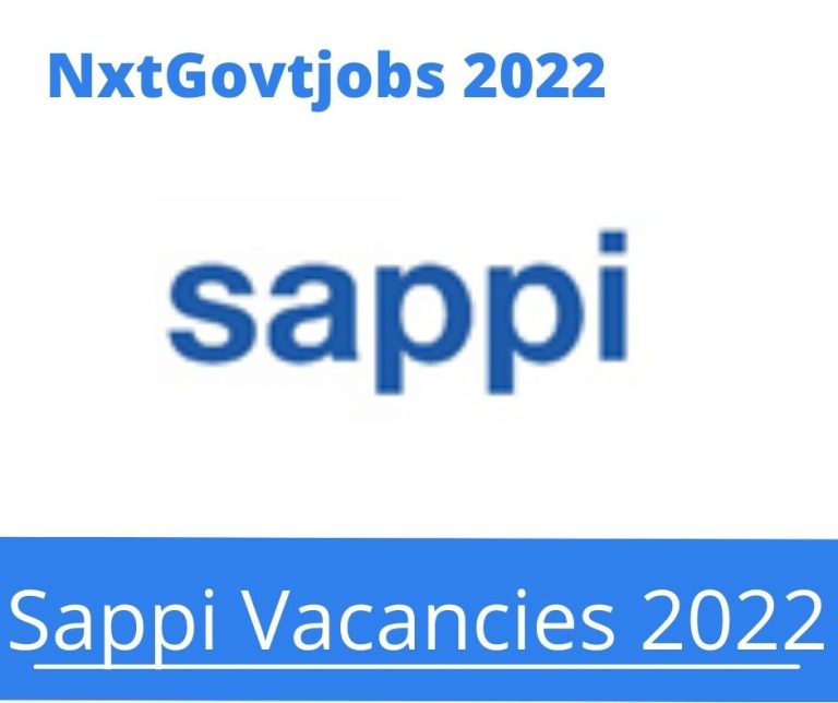 Sappi Fitter Services Vacancies In Nelspruit 2022