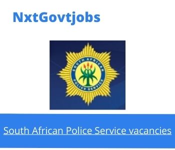 SAPS Crime Registrar vacancies in Nelspruit 2022 Apply now @SAPS.org.za.