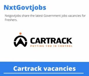 Cartrack Fleet Trainer Vacancies in Nelspruit 2022 Apply Now