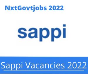 Sappi Sun Rigger Helper Vacancies in Nelspruit 2022