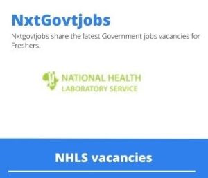 NHLS Medical Technologist Vacancies in Piet Retief 2022