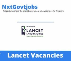 Lancet Courier Vacancies in Nelspruit- Deadline 17 May 2023