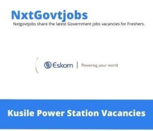 Kusile Power Station Senior Engineer Vacancies in Nelspruit 2023