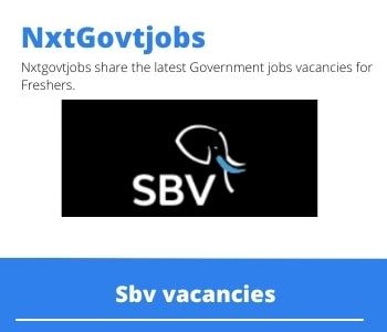 Sbv Customer Liaison Officer Vacancies in Nelspruit 2023