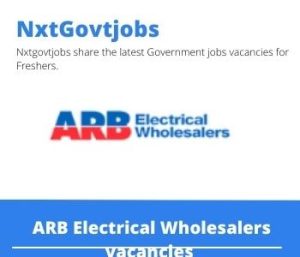 ARB Electrical Wholesalers Sales Representative Vacancies in Nelspruit 2023