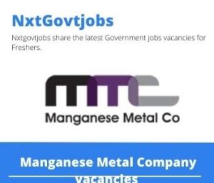 Manganese Metal Company Supply Chain Manager Vacancies in Nelspruit 2023