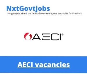 AECI MMU Operator Vacancies in eMalahleni 2023