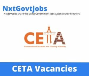 CETA Client Services Officer Vacancies in Nelspruit 2023