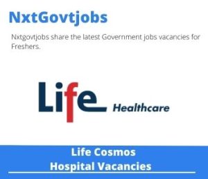 Life Cosmos Hospital Pharmacy Courier Porter Vacancies in Emalahleni – Deadline 03 Jul 2023