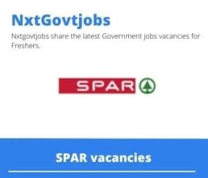 SPAR Maintenance Assistant Vacancies in Nelspruit – Deadline 28 Dec 2023