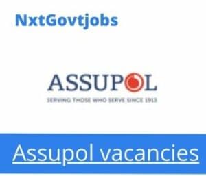 Assupol Senior Sales Development Consultant Vacancies in Nelspruit – Deadline 05 Dec 2023