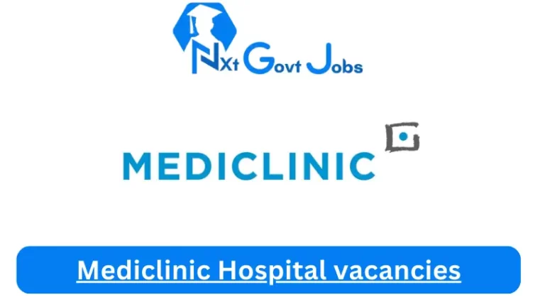 New Mediclinic Highveld Vacancies 2024 @mediclinic.co.za Career Portal