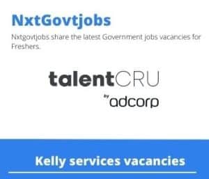 Kelly services Project Manager Vacancies in Nelspruit- Deadline 08 Dec 2023