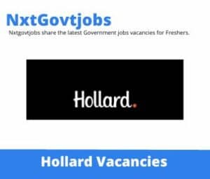 Hollard Motor Assessor Vacancies in Nelspruit – Deadline 12 Oct 2023