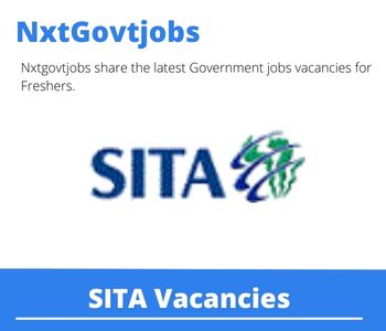 Sita Project Manager Vacancies in Nelspruit – Deadline 18 Oct 2023